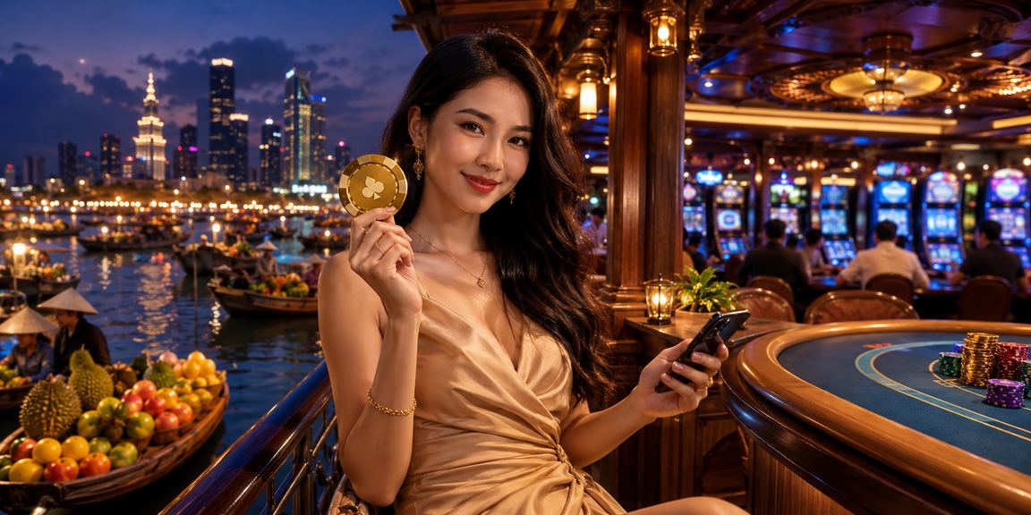 Người dùng nạp tiền qua ứng dụng di động tại khu vực sông Mekong